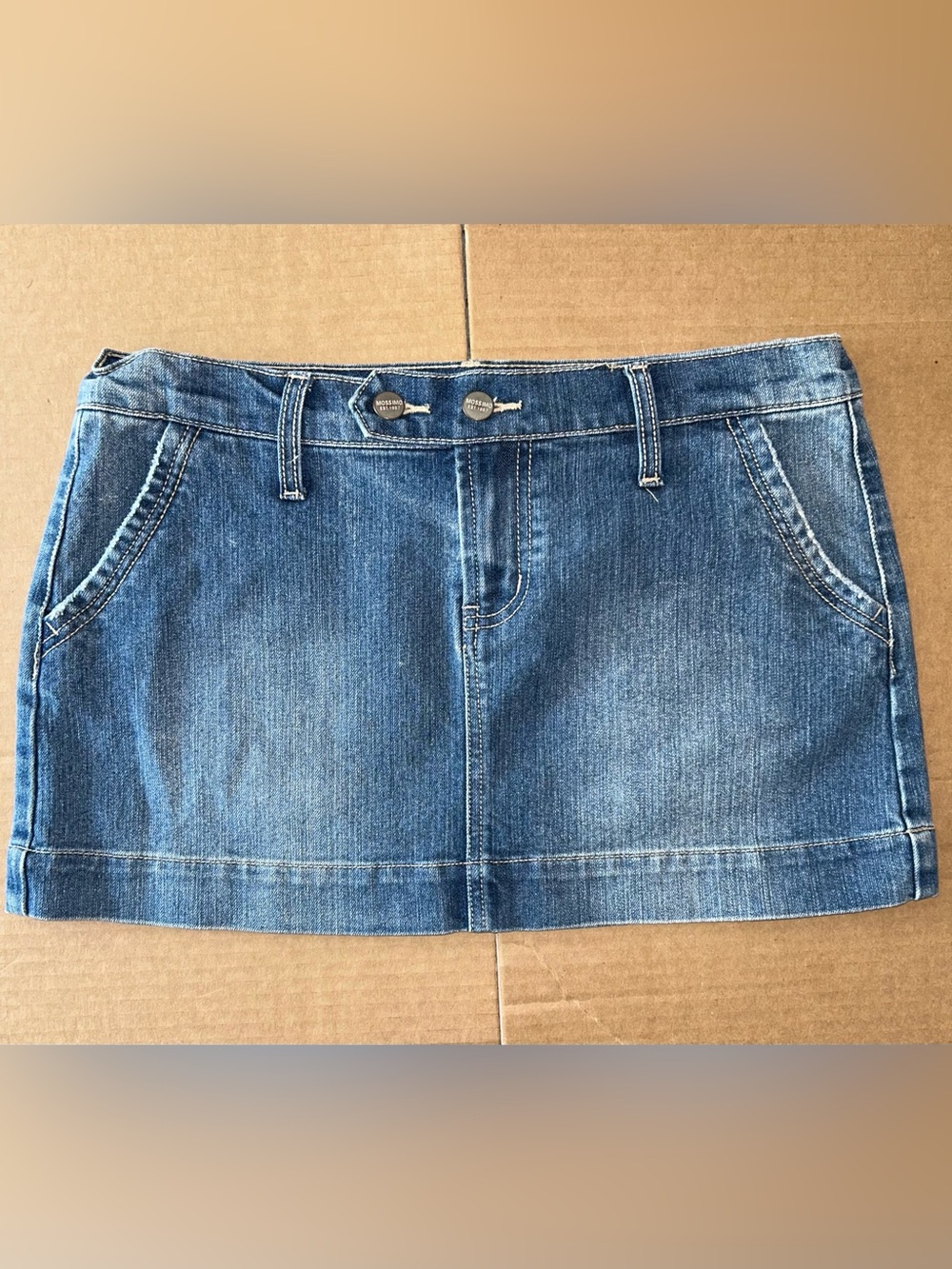 Y2K Denim Mini Skirt - Mossimo